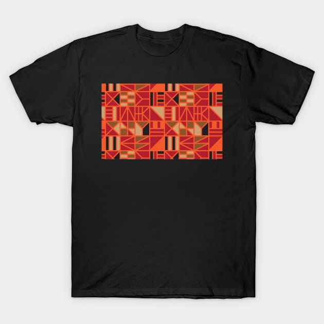 African pattern 3 T-Shirt by Krobilad